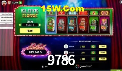 Sinta a adrenalina dos jogos de cassino com 9786